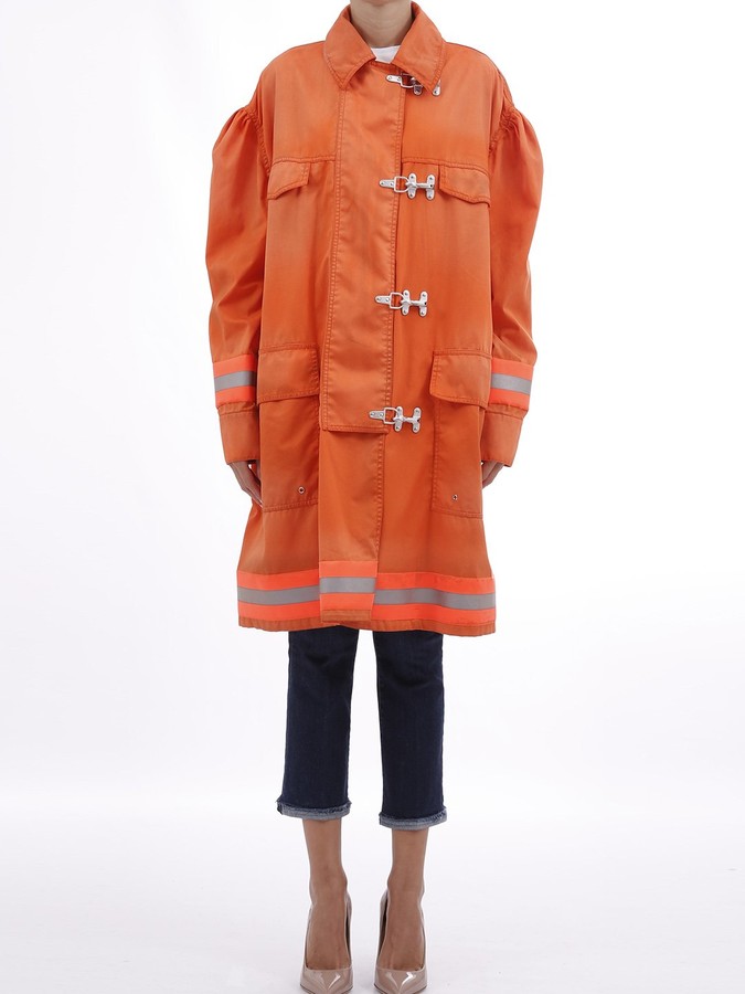 Calvin Klein Jacket Fireman Orange - ShopStyle