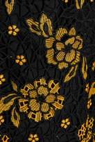 Thumbnail for your product : Anna Sui Ruffle-trimmed Cotton Guipure Lace Mini Dress