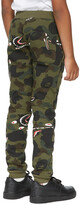 Thumbnail for your product : BAPE Kids Green 1st Camo Lounge Pants