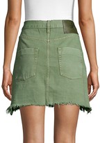 Thumbnail for your product : One Teaspoon Button-Front Denim Skirt