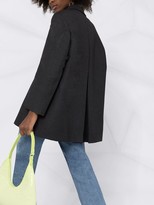 Thumbnail for your product : Ganni Box-Pleat Tailored Blazer
