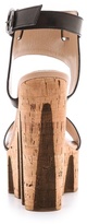 Thumbnail for your product : Diane von Furstenberg Tinsley Cork Wedge Sandals