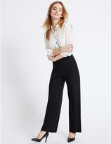 Thumbnail for your product : Marks and Spencer PETITE Wide Leg Trousers