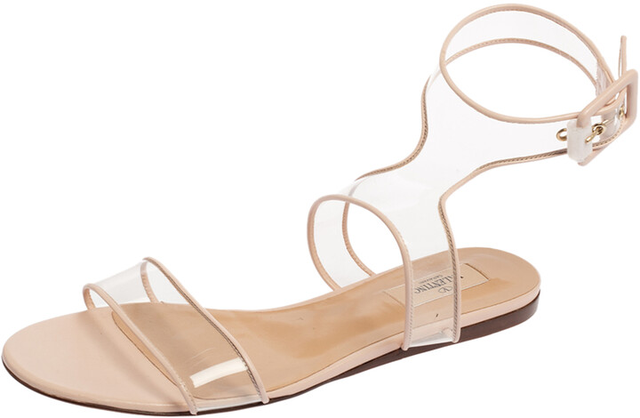 Valentino Pvc Sandals | Shop the world's largest collection of fashion |  ShopStyle