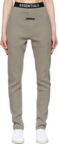 Thumbnail for your product : Essentials Grey Thermal Waffle Logo Lounge Pants