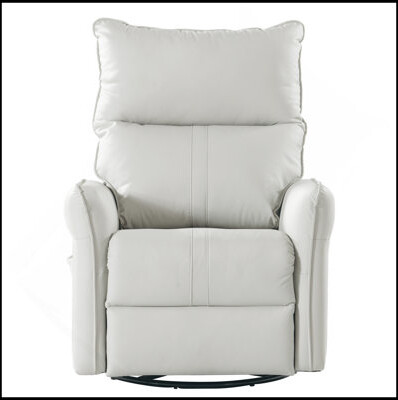 Rocking Recliner Chair,360 ° Swivel Nursery Rocking Chair,Glider Chair,Modern Small Rocking Swivel Recliner Chair For Bedroom,Living Room Chair Home T