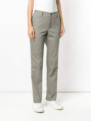 Closed side stripe tailored trousers