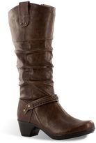 Thumbnail for your product : Joya Easy Street Wide Width Wide Shaft Tall Slouch Boots - Women