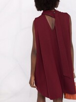Thumbnail for your product : VVB Tie-Neck Flared Mini Dress