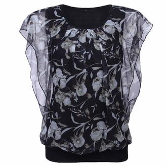 Flounce Sleeve Blouse | Shop the world's largest collection of fashion |  ShopStyle UK