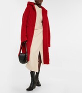 Thumbnail for your product : Stella McCartney Fringed hooded teddy coat