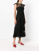 Thumbnail for your product : RED Valentino tulle midi dress