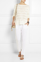 Thumbnail for your product : James Perse Linen straight-leg pants