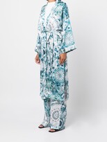 Thumbnail for your product : Alexis Georgiana satin longline robe