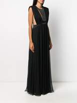 Thumbnail for your product : Alberta Ferretti Cut-Out Detail Evening Dress