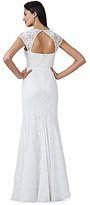 Thumbnail for your product : Adrianna Papell Beaded Lace Trumpet Gown
