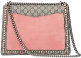 Thumbnail for your product : Gucci Dionysus GG Supreme shoulder bag with crystals