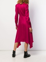 Thumbnail for your product : Alexander McQueen Tie Fastening Asymmetric Dress