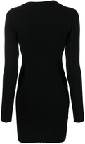 Thumbnail for your product : Cotton Citizen Asymmetric Cut-Out Knitted Dress