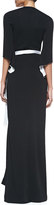 Thumbnail for your product : Diane von Furstenberg 3/4-Sleeve Long Wrap Dress