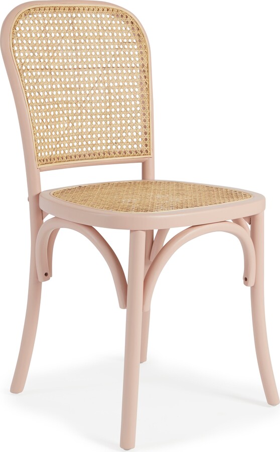 Dunelm Tulle Dining Chair, Cane Blush ShopStyle
