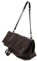 Thumbnail for your product : Lanvin Fold-Over Leather Satchel