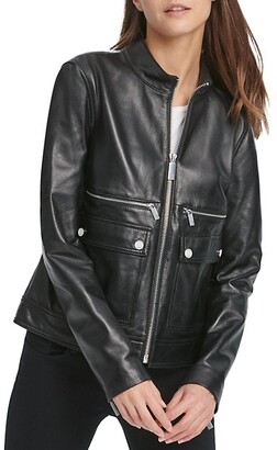 dkny leather jackets
