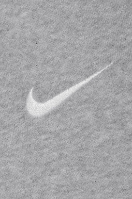 Nike Sportswear Essentials Cotton-blend Jersey Track Pants - Light gray