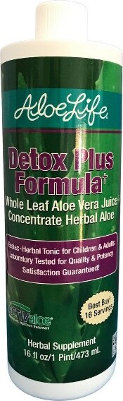 Herbal Aloe Detox by Aloe Life - 16 oz Liquid