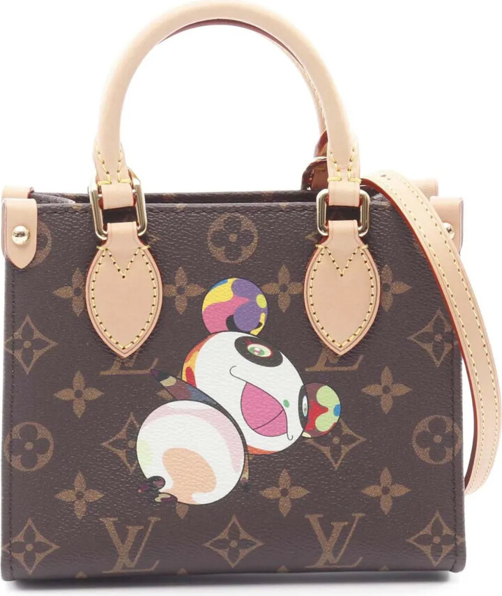 Louis Vuitton Pre-Owned 2021-2025 Takashi Murakami Monogram Panda OnTheGo BB satchel