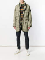 Thumbnail for your product : Stone Island zipped fitted jacket