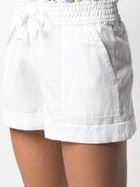 Thumbnail for your product : Alice + Olivia Drawstring Lyocell-Blend Shorts