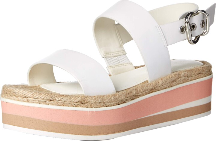 Nine West White Wedge Women's Sandals | Shop the world's largest 