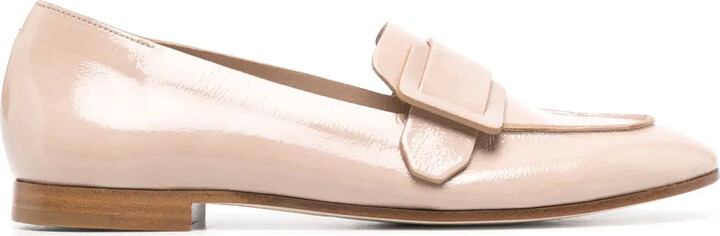 Del Carlo Side Buckle-Detail Loafers