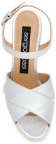 Thumbnail for your product : Sergio Rossi Metallic Wedge Sandals