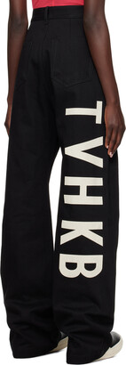 Rick Owens SSENSE Exclusive Black KEMBRA PFAHLER Edition Geth Jeans