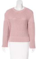 Thumbnail for your product : Public School Open Knit Crew Neck Sweater