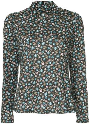 Rebecca Taylor fitted floral print jersey