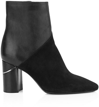 Aquatalia Palma Leather & Suede Ankle Boots