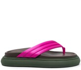 Thumbnail for your product : ATTICO Thong Strap Platform Sandals