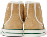 Thumbnail for your product : Gucci Beige 'Gucci Tennis 1977' High-Top Sneakers