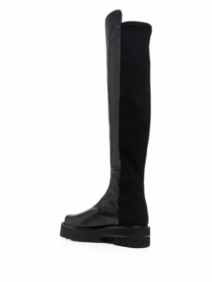 Stuart Weitzman 5050 Thigh-High Leather Boots