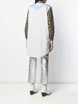 Thumbnail for your product : MSGM Oversized Striped Shirt
