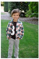 Thumbnail for your product : Peek 'Appalachian' Plaid Flannel Shirt (Toddler Boys, Little Boys & Big Boys)