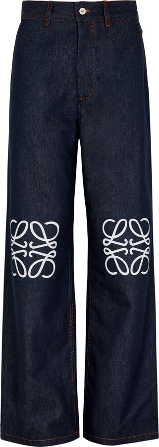 Loewe Anagram Straight-leg Jeans