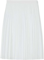 Thumbnail for your product : Burberry Silk-lined Pleated Skirt