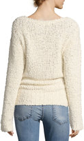 Thumbnail for your product : Elizabeth and James Wyatt Open V-Neck Pullover Sweater, Ivory