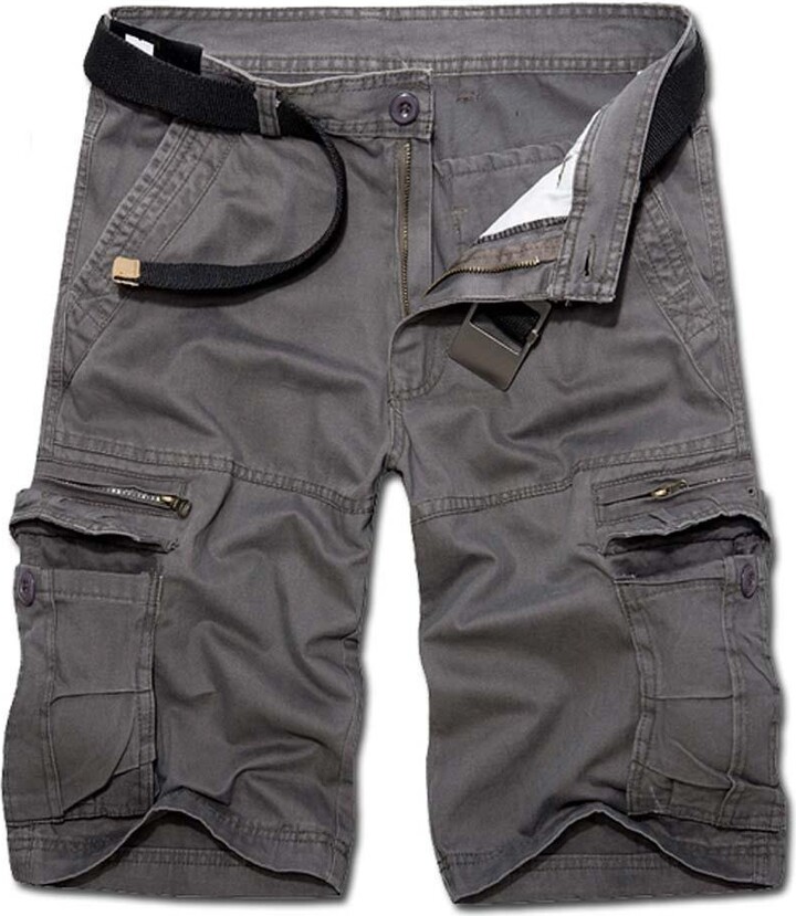 Men's Camo Cargo Shorts Gym Shorts For Men Army Green 5X-Large - Main Image