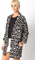 Thumbnail for your product : Forever 21 Wild Thing Leopard Trench Coat