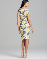 Thumbnail for your product : Lafayette 148 New York Cap Sleeve Dress with Gathered Side Tie